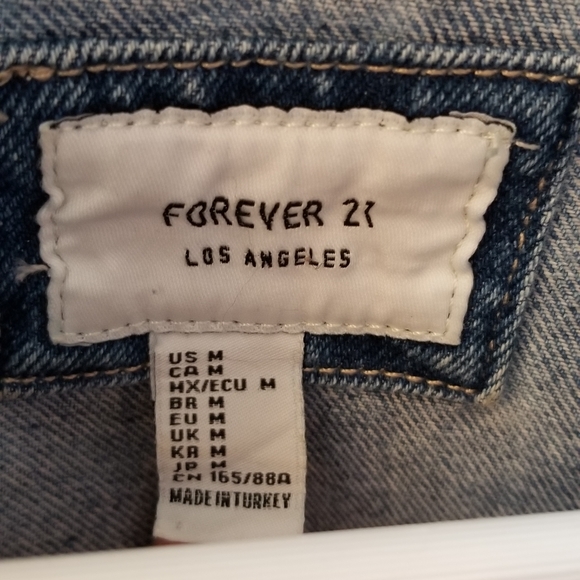cropped jean jacket - Picture 4 of 4